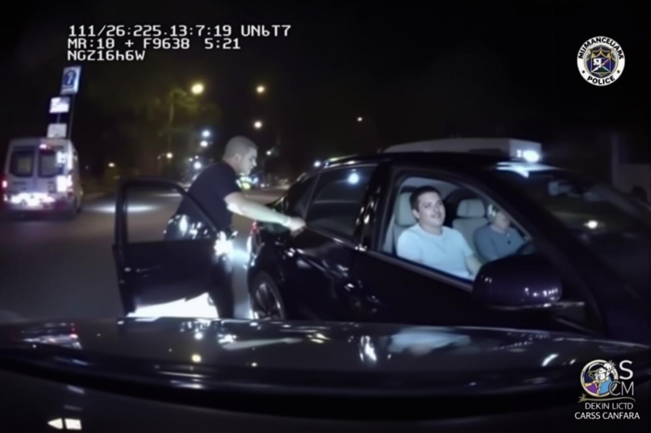 爆料视频反转：某男星被指酒驾实为代驾开车，交警记录仪澄清
